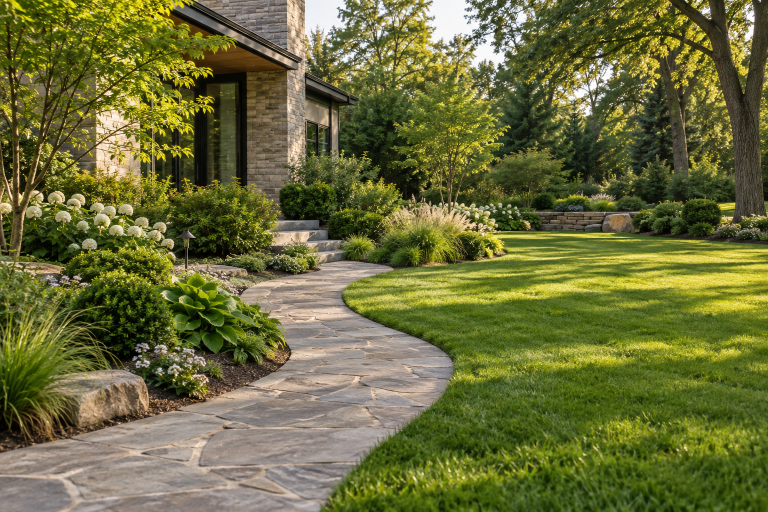 landscaping demonstration concept